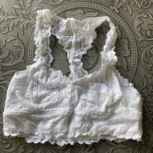 NWOT * Tucker + Tate Cute White Lace Bralette in Girls Size Large (10/12)